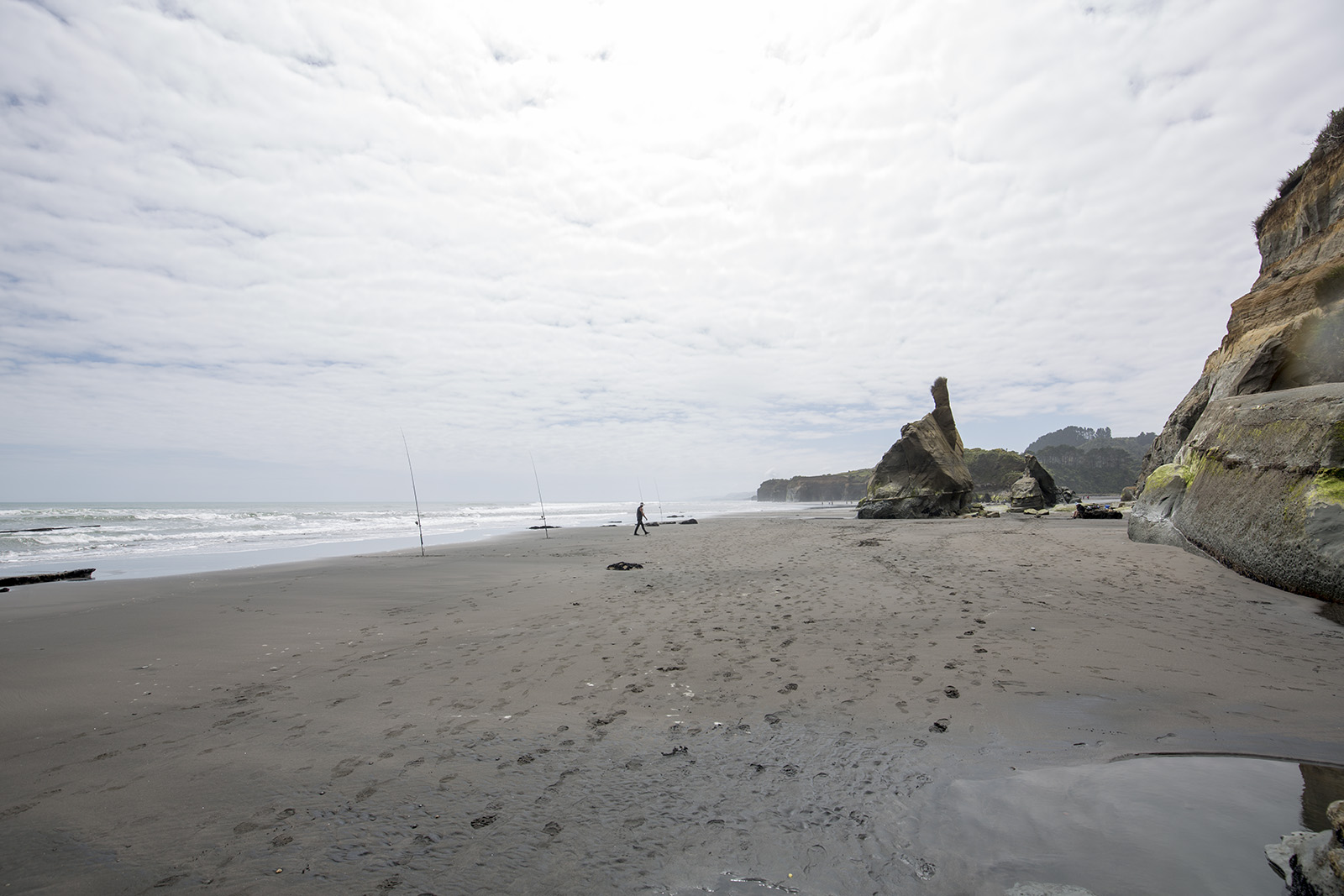 Three Sisters and the Elephant Rock - Tongaporutu